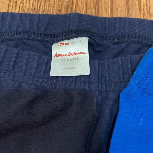 Hanna Andersson size 120 US 6-7 lot of 2 leggings - Picture 3 of 4